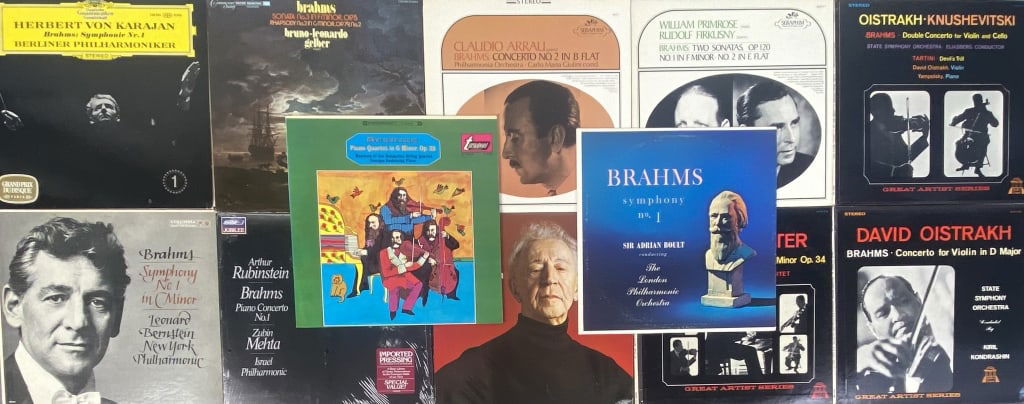 12 Brahms Vinyl LP Record Albums Symphony No. 1, Somerset Records (1 of 11)