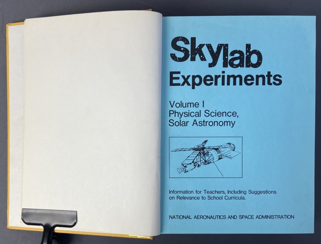 NASA Skylab Experiments 1973 Skylab Experiments Volumes 1-7 published for teachers by NASA, 1973. (1 of 14)