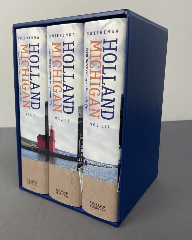 Holland Michigan 3 Vol. Book Set Signed Holland Michigan from Dutch Colony to Dynamic City by Robert (1 of 13)