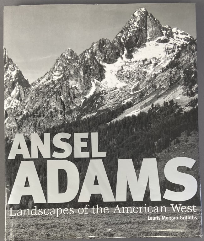 Ansel Adams Coffee Table Art Book Ansel Adams Landscapes of the American West by Lauris (1 of 6)