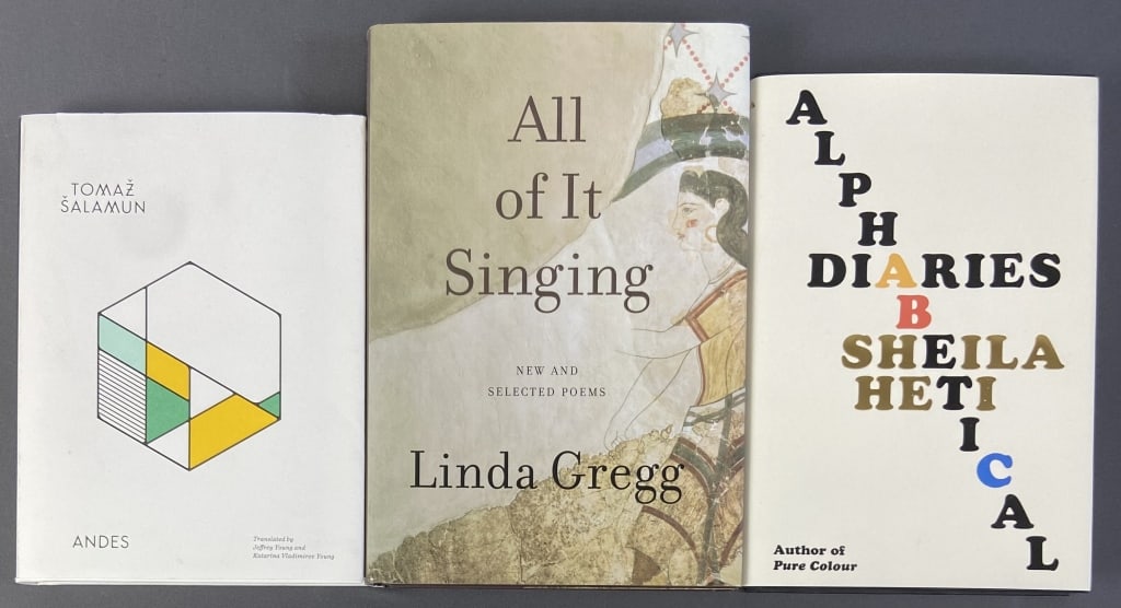 1st Ed Poetry Books Gregg, Heti, Salamun Andes by Tomaz Salamun, translated by Jeffrey Young and (1 of 12)