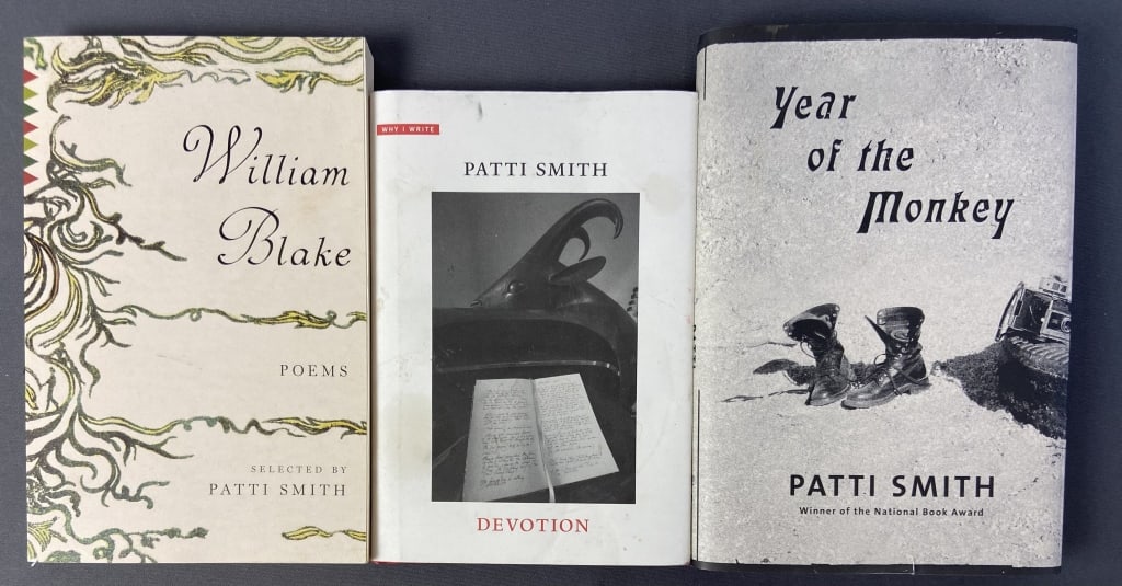Patti Smith Books Set of Three, 2 1st Editions Devotion, part of the Why I Write Series by Yale (1 of 11)