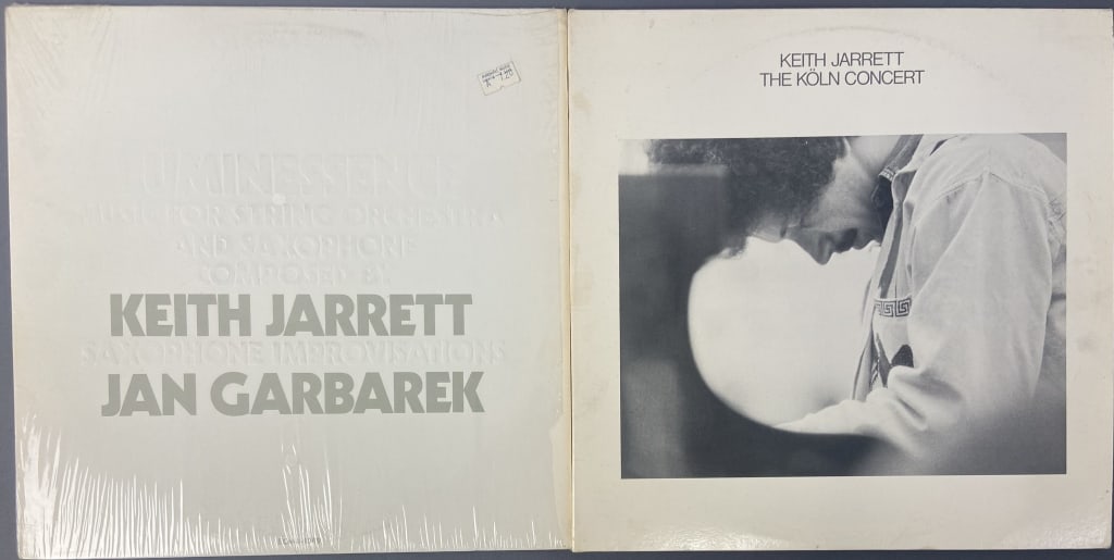 Two Keith Jarrett Vinyl LP Albums Luminescence Music for String Orchestra and Saxophone with Jan (1 of 8)
