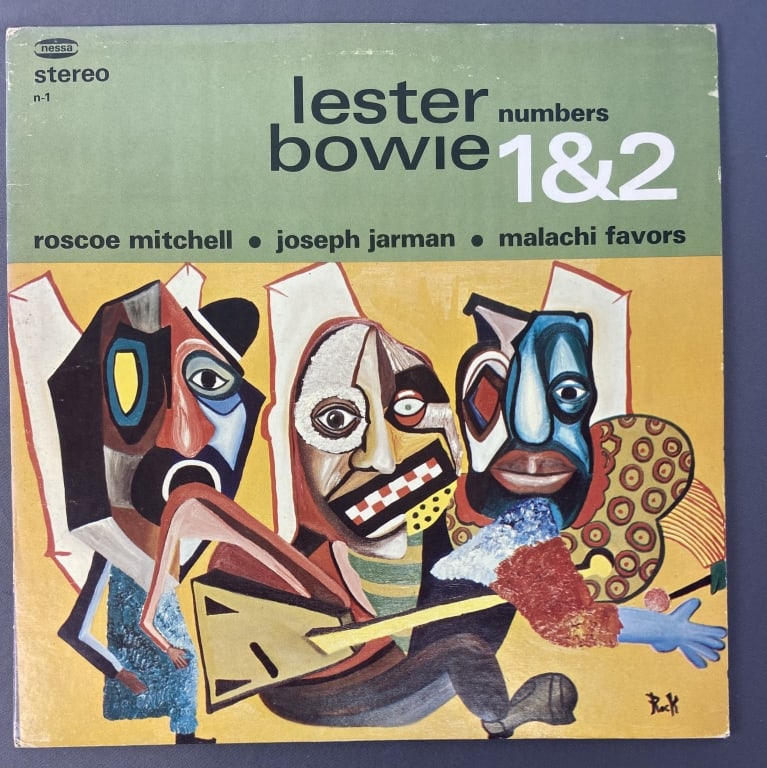 Lester Bowie Numbers 1&2 Vinyl LP Album Jazz album Numbers 1 &2 by Lester Bowie with Roscoe (1 of 5)