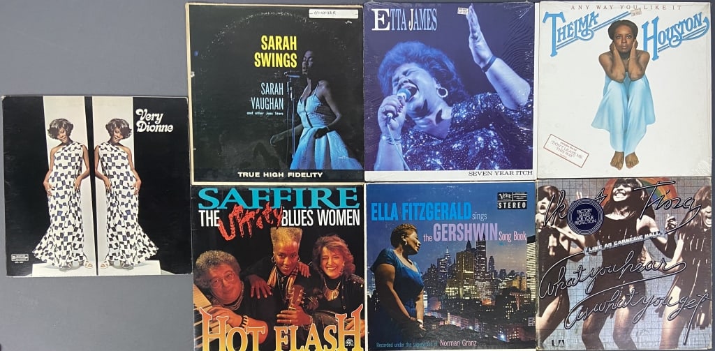 Warwick, Turner, Vaughan, James Vinyl LP Albums Saffire the Uppity Women, Hot Flash, Alligator (1 of 11)