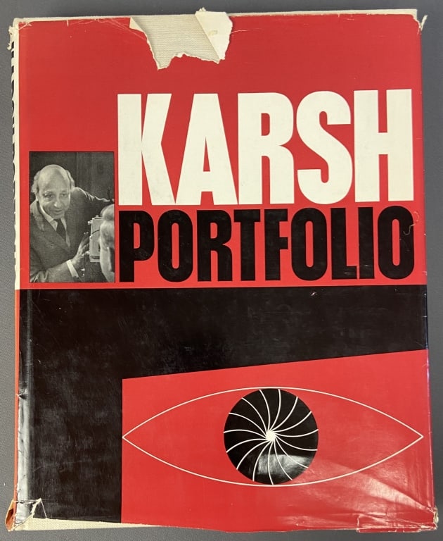 Karsh Portfolio Art Book 1967 Karsh Portfolio by Yousuf Karsh, published by University of Toronto (1 of 9)