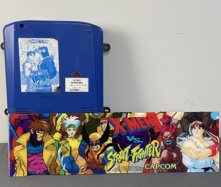 Capcom X-Men Vs Street Fighter CP System CP System II for the Capcom game X-Men Vs. Street Fighter, (1 of 9)