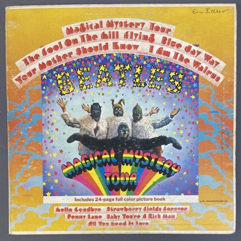 Beatles Magical Mystery Tour Vinyl Record Magical Mystery Tour by The Beatles, Capitol Records (1 of 6)