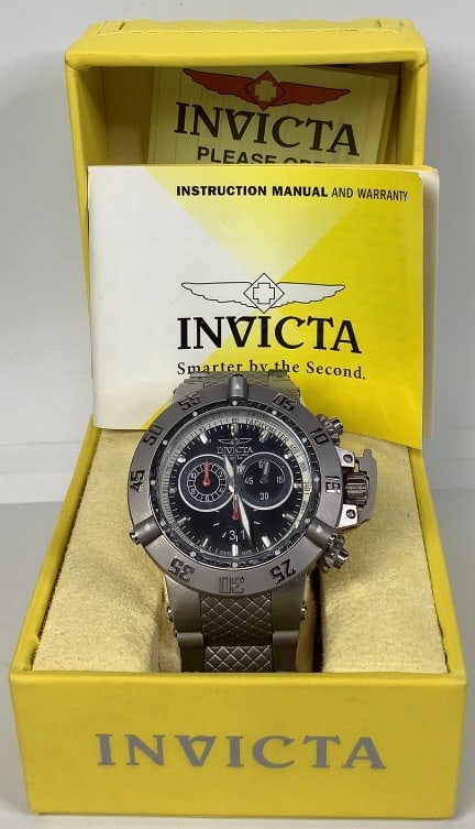 Invicta Subaqua Noma lll Watch #4572 Untested Please see images for details regarding condition. (1 of 5)