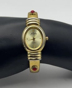 Pierre Jacquard Changeable Gemstone Watch Adjustable Length Watches not tested