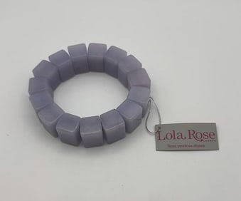 Lola Rose Chunky Dyed Quartz Bracelet Stretch Band