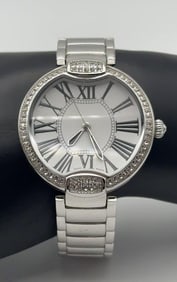 Milor Bronzo Italia Crystal Watch with Extender Watch Measures 7.25" without