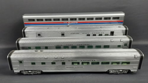 Passenger Train Cars Lionel New York Central Empire State Express Amtrak Williams Superliner O Gauge