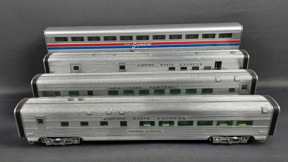 Passenger Train Cars Lionel New York Central Empire State Express Amtrak Williams Superliner O Gauge (1 of 14)