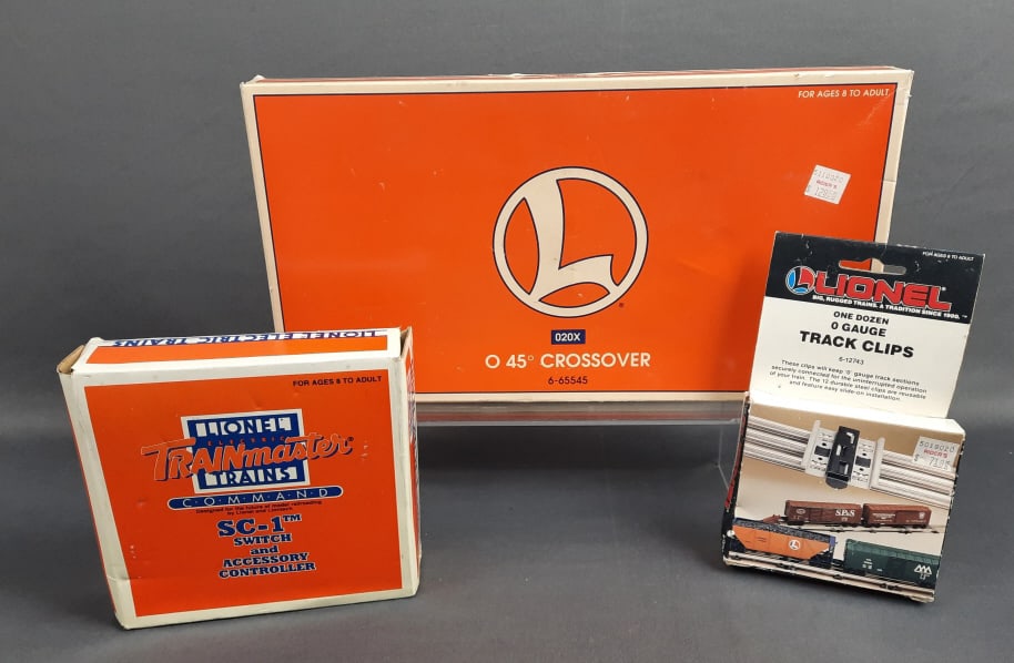 Lionel Train Accessories O Gauge Switch Crossover Track Clips with Boxes (1 of 9)