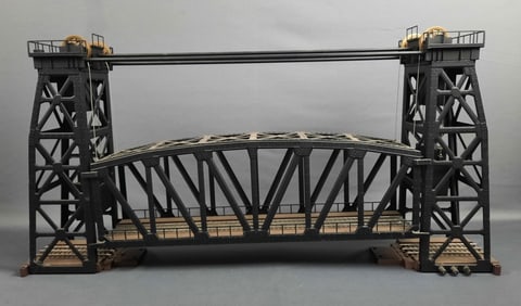 Lionel Metal Lift Bridge O Gauge Untested. Please see images for details regarding condition.