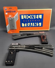 Lionel Remote Control Switches NO 5165 NO 5166 Sealed O Gauge Fastrack Transition Piece