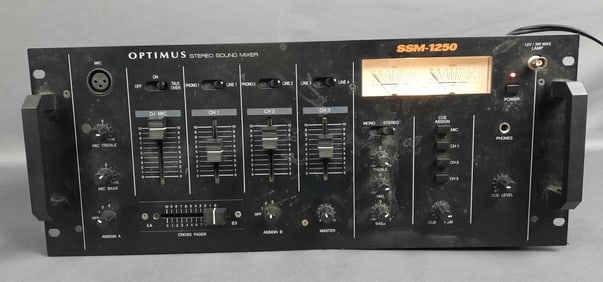 Optimus Stereo Sound Mixer SSM1250 S/N