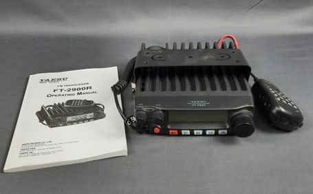 Yaesu VHF FM Transceiver FT 2900R with Box Ser No