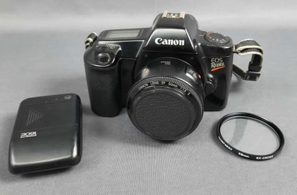 Canon EOS Rebel Camera Speedlite Flash Quantaray Filter