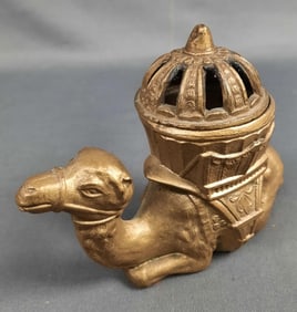 Vantines France 1204 Camel Incense Burner Please see images for details regarding condition.