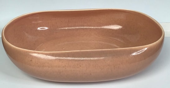 Vintage Russel Wright Stubenville Coral Pink Serving Bowl