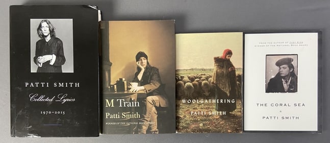 Patti Smith Poetry & Lyrics Books Set of Four Collected Lyrics 1970-2015, published by Harper