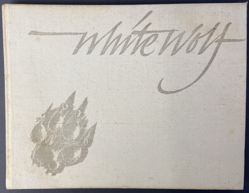 White Wolf Book by Jim Brandenburg Signed White Wolf: Living With an Arctic Legend by Jim: White Wolf: Living With an Arctic Legend by Jim Brandenburg, published by Northwood Press, 1988. Signed on the interior front end page by the author. No dust jacket.