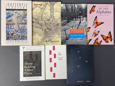 Short Story Books Set of Seven Majka, Walser, Kaul The Walk by Robert Walser, published by New