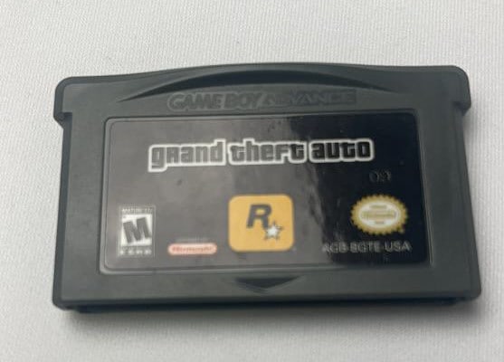 Grand Theft Auto Nintendo Game Boy Advance Game Cartridge Tested in Game Boy works. (1 of 3)