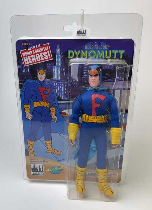 Blue Falcon Dynomutt 2017 Hanna-Barbera Action: Figure Unopened with original packaging and plastic tag.