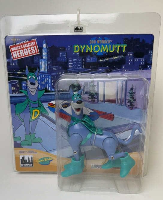 Dog Wonder Dynomutt Hanna-Barbera Action Figure: Unopened Figures Toy Company unopened original packaging.