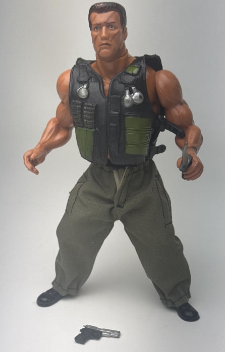 Vintage Diamond Toymakers Commando John Matrix Action Figure Arnold Schwarzenegger (1 of 5)