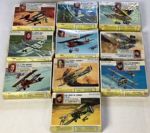 Sealed Assorted Vintage Renewal 1:72 Model Planes Lot of 7 (1 of 5)