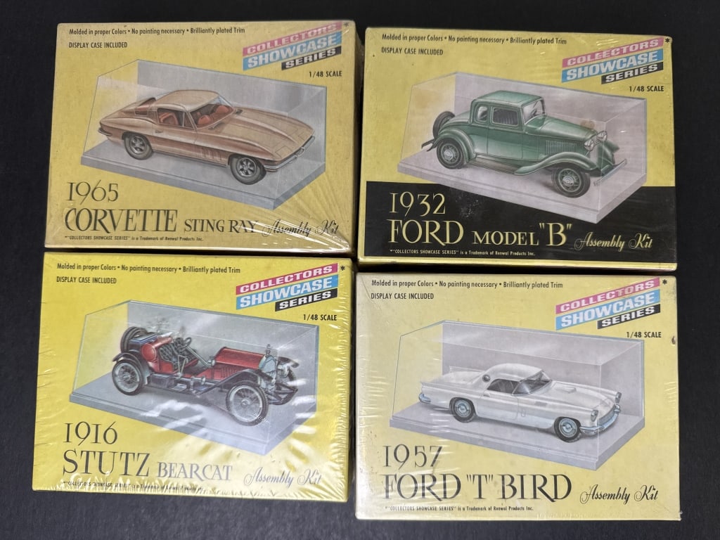 Vintage Sealed Collectors Showcase Model Lot #136:89 #139:89 #146:89 (1 of 5)