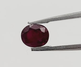 Pair of 1 Carat Ruby Loose Gemstones Stones Weigh 0.19 Grams Total