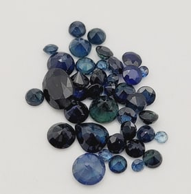 6 Carat Various Color Sapphires Loose Gemstones Stones Weigh 1.23 Grams Total