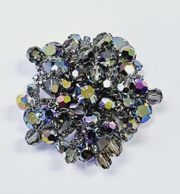 Vintage Aurora Borealis Rhinestone Brooch Brooch not signed
