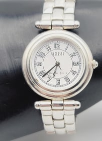 Ecclissi Sterling Silver Watch Watch Measures 7.25"  Watch Weighs 55.5 Grams  Watch is Not Tested