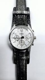 Unisex Fossil Quartz Watch Model 111110 Watch not tested