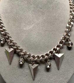 Bud to Rose Vintage Chunky Chain Charm Necklace New with original tags.