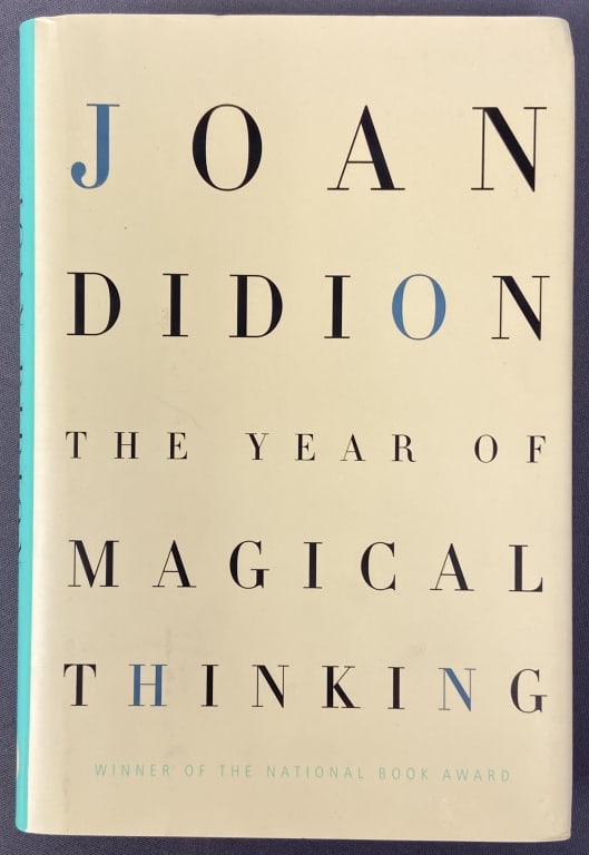 Joan Didion Year of Magical Thinking Book Signed Year of Magical Thinking by Joan Didion published