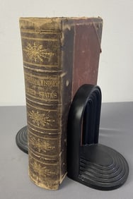 Centennial History of the United States Book 1874 19th century hardcover book, Centennial History of