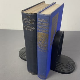 Naval Customs & Admiral Dewey US Navy Books The Life and Letters of Admiral Dewey by Adelbert M