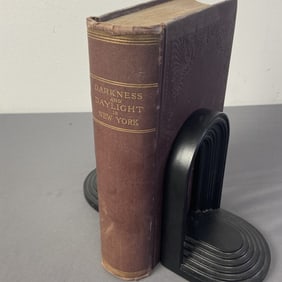 Darkness & Daylight in New York Antique Book Darkness and Daylight in New York or Lights and Shadows