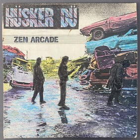 Husker Du Zen Arcade Vinyl LP Record Album Zen Arcade by Husker Du. SST Records, SST 027, 1984. Two