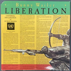 Bunny Wailer Liberation Vinyl Import Album Liberation by Bunny Wailer, Shanachie Records, 43059,