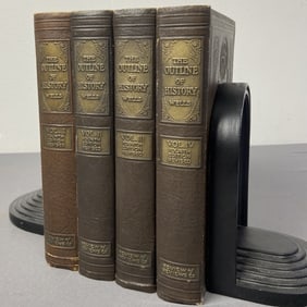 Outline of History 4 Book Set by HG Wells The Outline of History by HG Wells, published by The