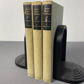 Captain Horatio Hornblower by CS Forester 1939 Three volume set of Captain Horatio Hornblower by CS