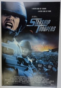 1997 Starship Troopers Theatrical One Sheet Poster Original Movie Poster from 1997. DS Measures 27 x